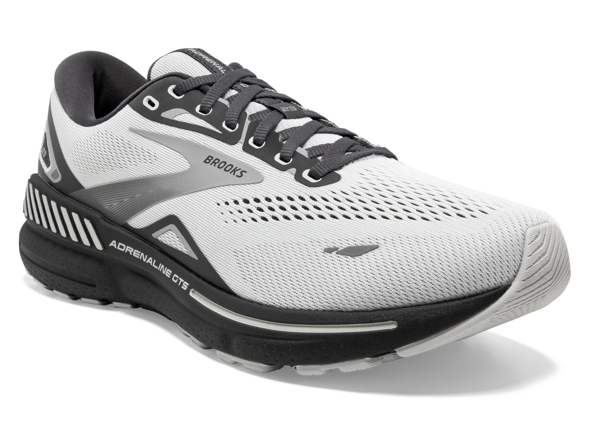 Brooks Men's Adrenaline GTS 23 (Wide) Road Running Shoe with stabilizing guide rails