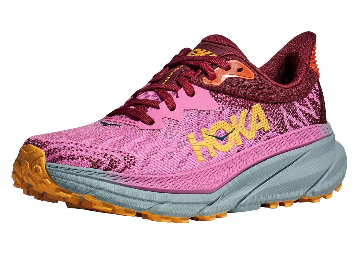 HOKA ONE ONE Women's Challenger 7 strawberry cabernet