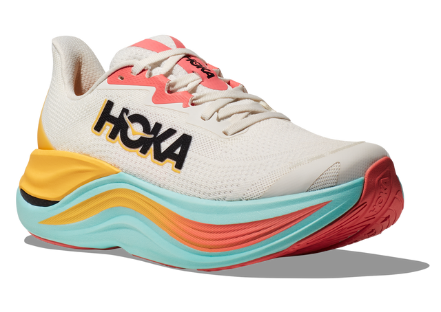 Hoka Women's Skyward X plush and stable road running shoe