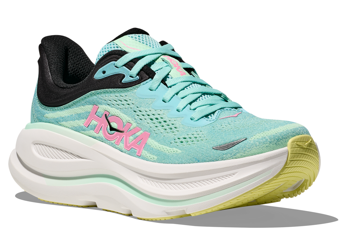 HOKA Women's Bondi (Wide) 9 D width neutral road running shoe