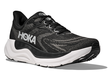 Hoka Men's Arahi 8 cushioned road running shoe with mild corrective stability