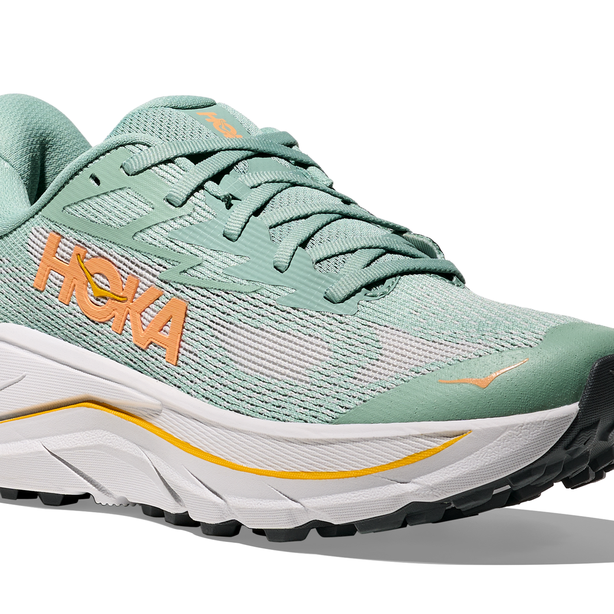 靴 OHGA Green check pumps HOKA Women's Bondi 8 LMG Green