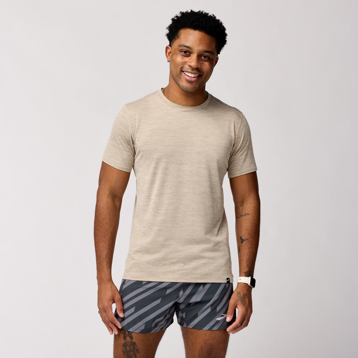 Brooks Men's Luxe Short Sleeve Running Shirt