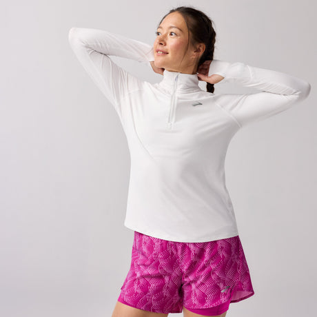 Brooks Women's Dash 1/2 Zip 3.0 long sleeve running top
