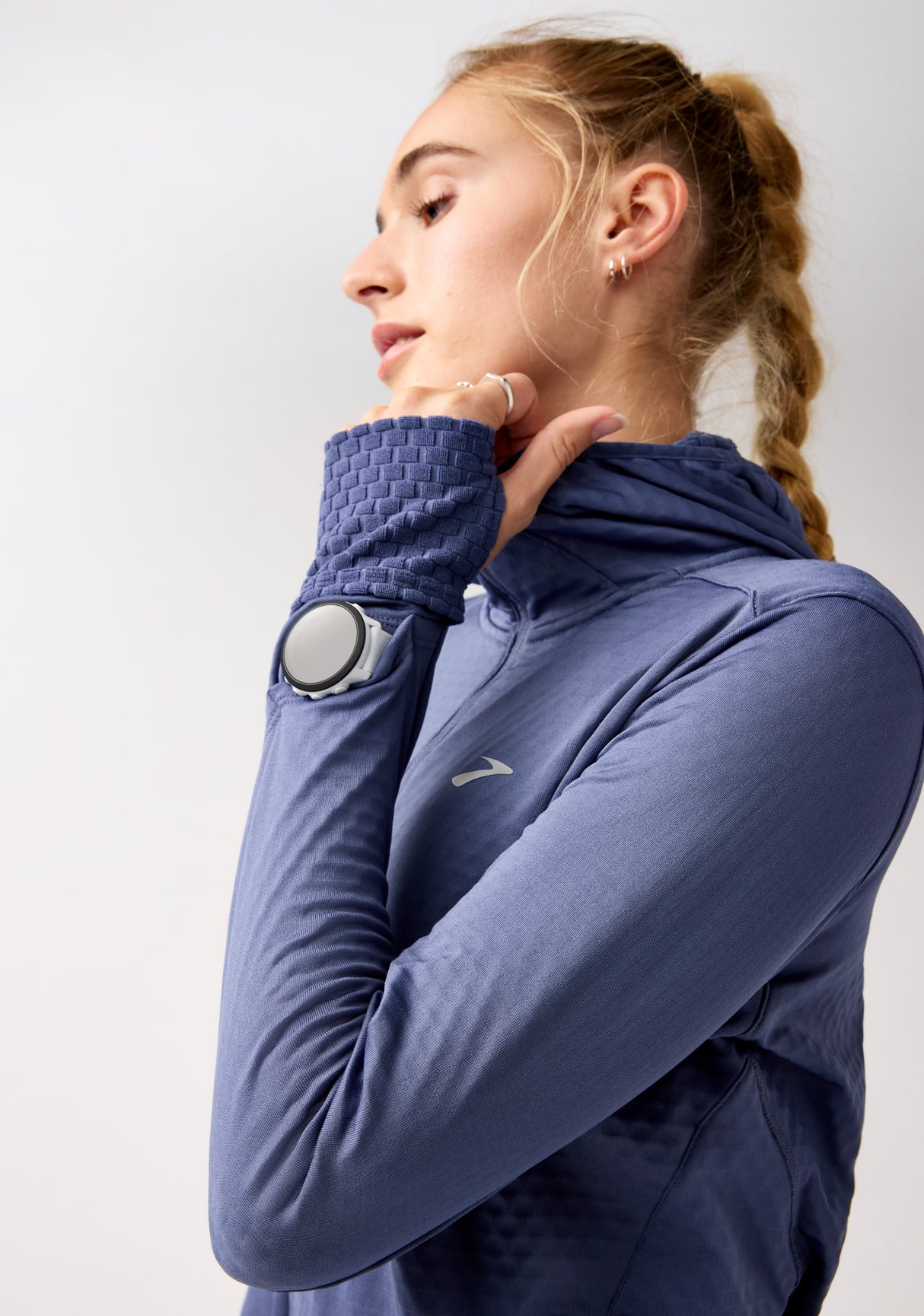 Brooks Women's Notch Thermal Hoodie 3.0