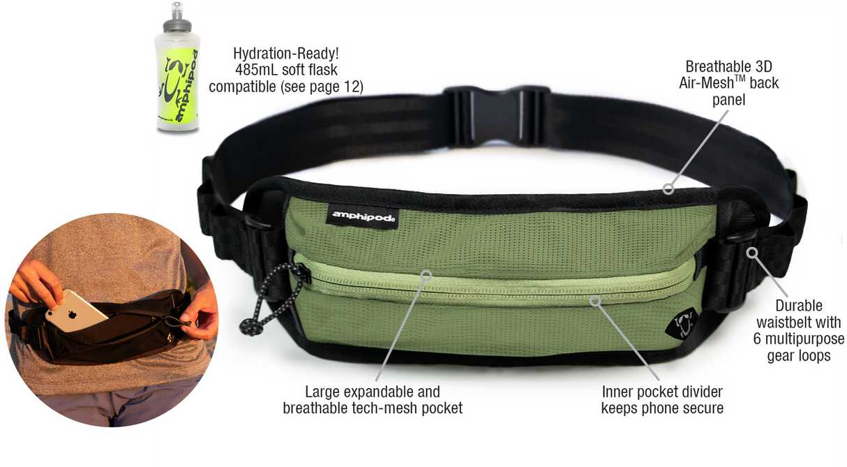 Amphipod FKT Minimalist Trail Belt