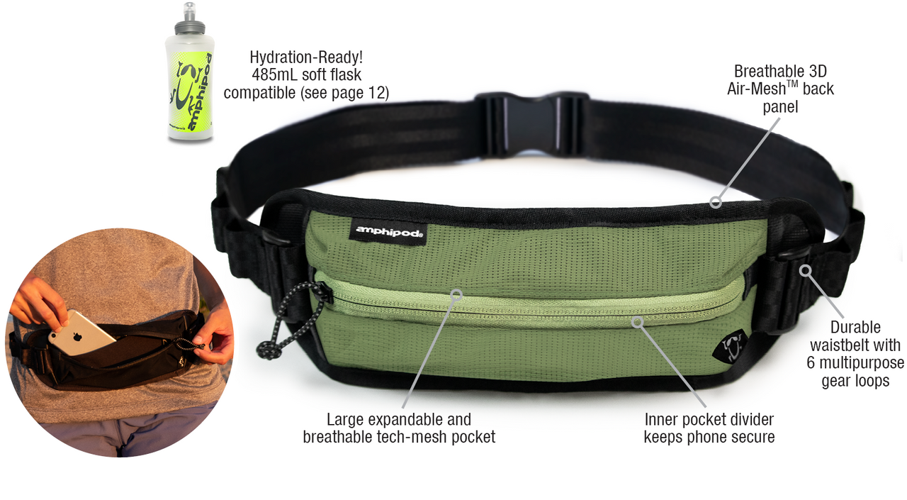 Amphipod FKT Minimalist Trail Belt