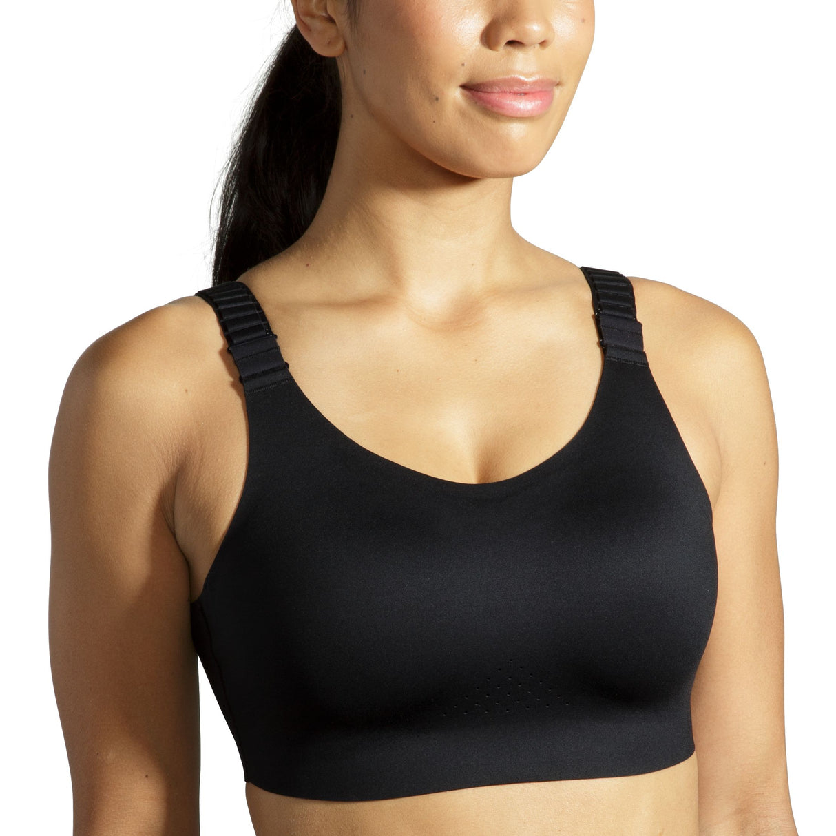 Brooks Dare Scoopback Run Bra 2.0 in black