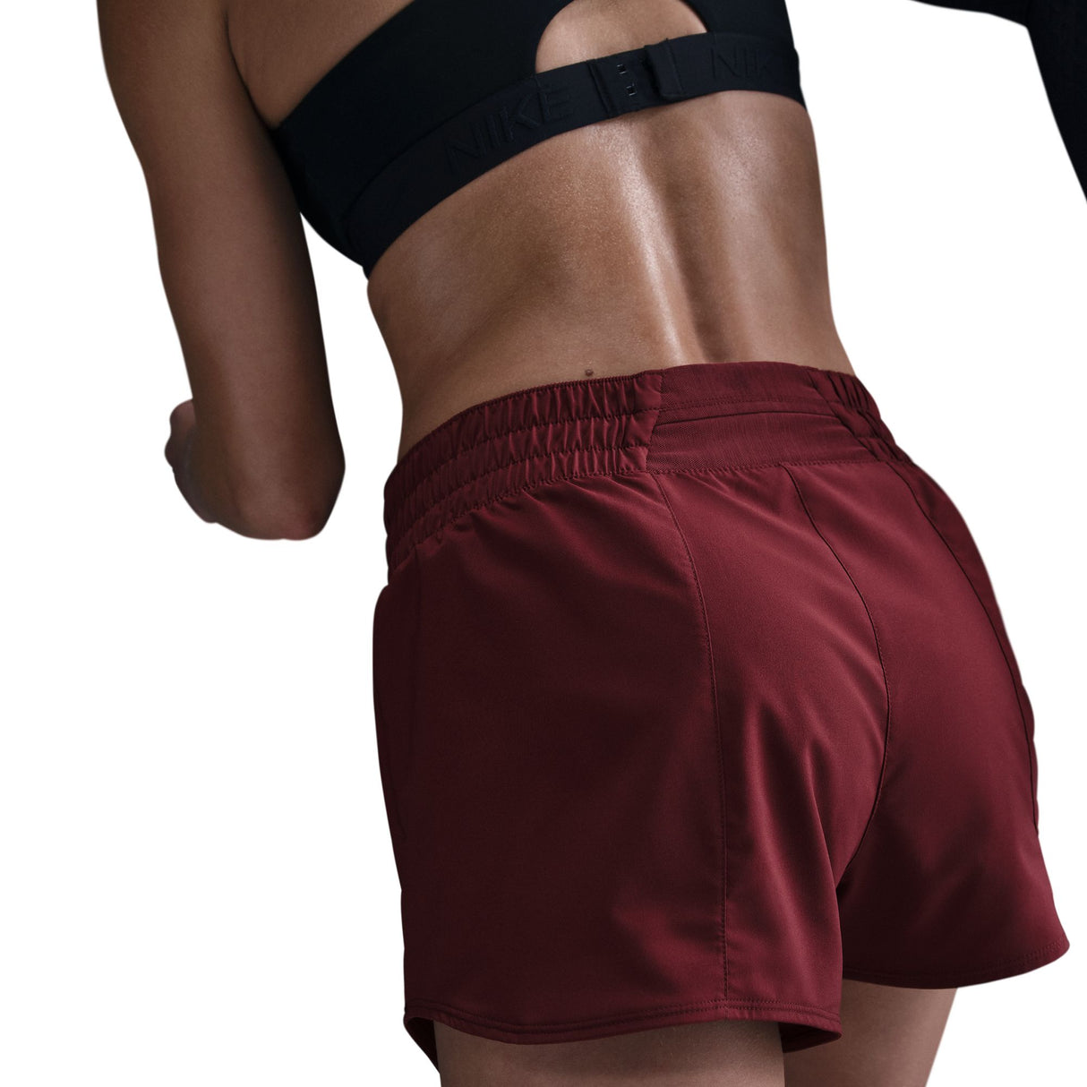 Nike Women's One Dri-FIT Mid-Rise 3" Brief-Lined Shorts