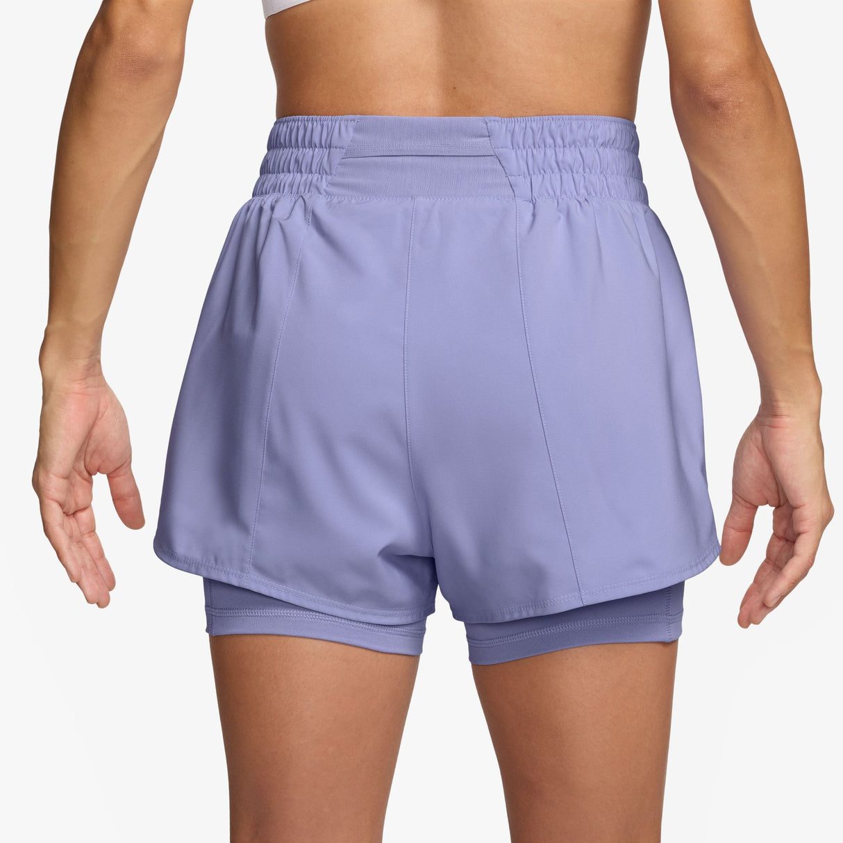 Nike Women's One Dri-FIT High-Waisted 3" 2-in-1 Shorts