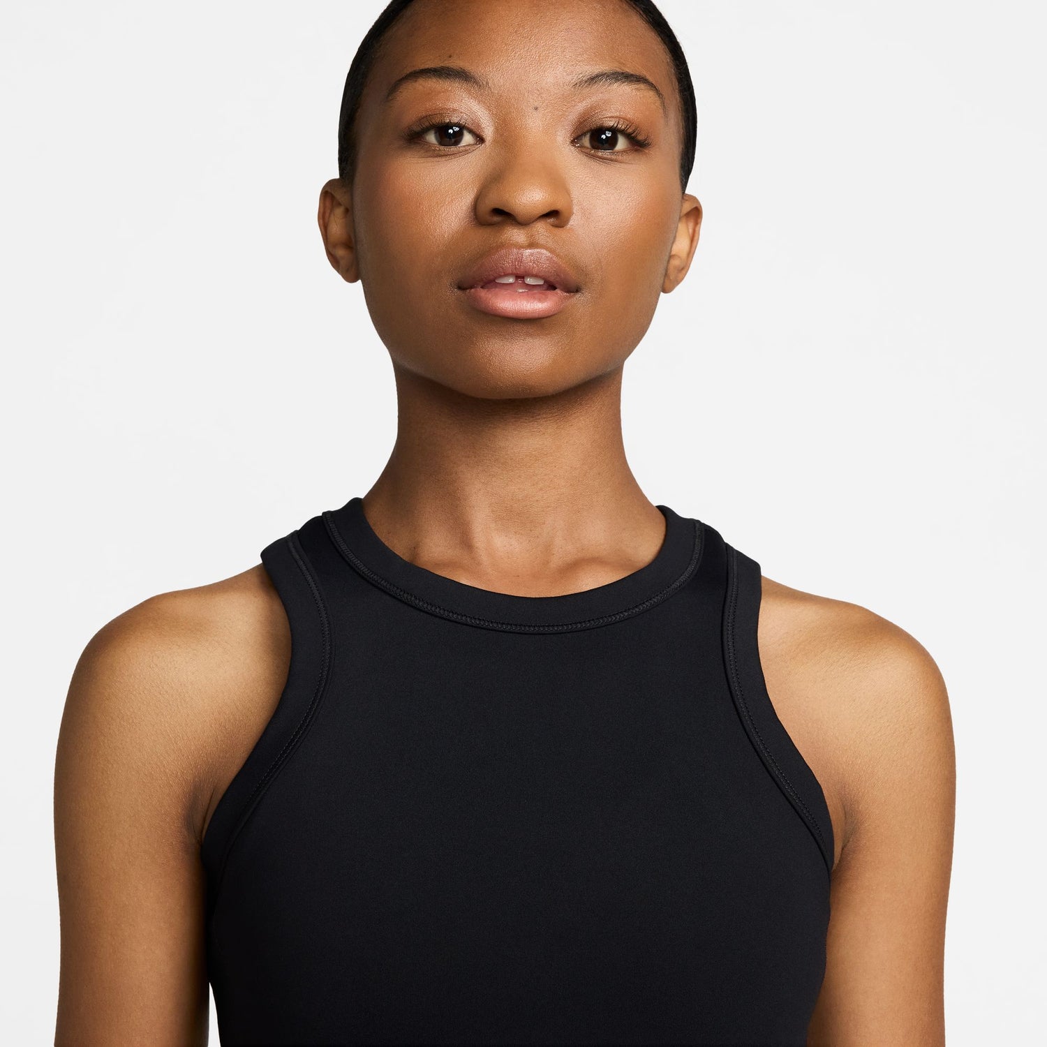 Nike Women's One Fitted Dri-FIT Cropped Tank Top
