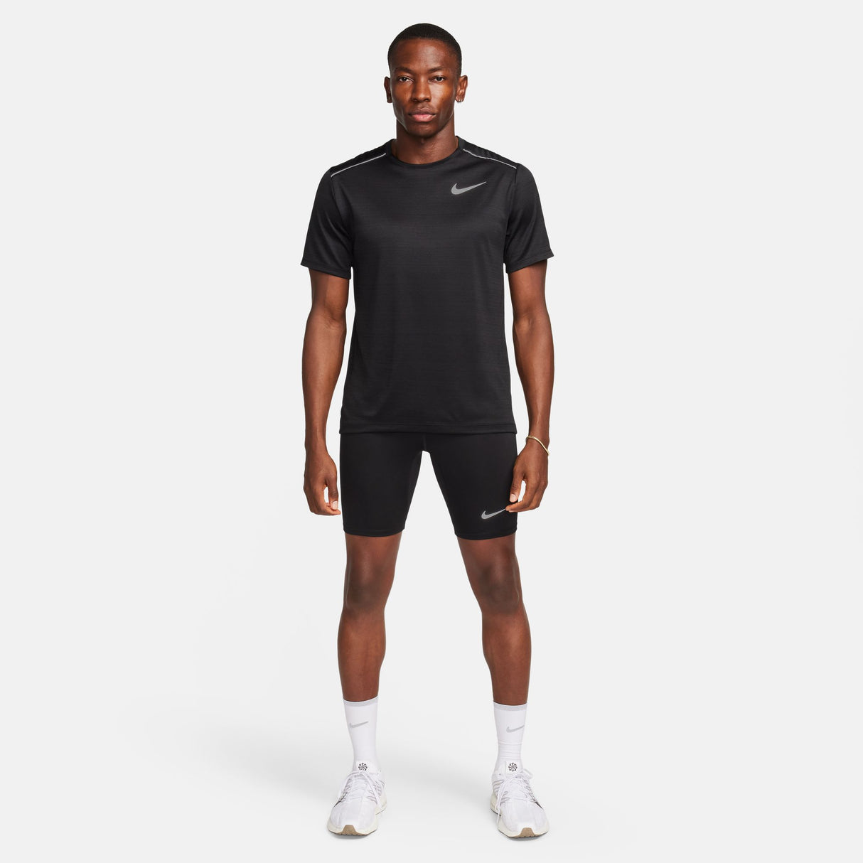 Nike Men's Dri-FIT Brief-Lined Running 1/2-Length Tights