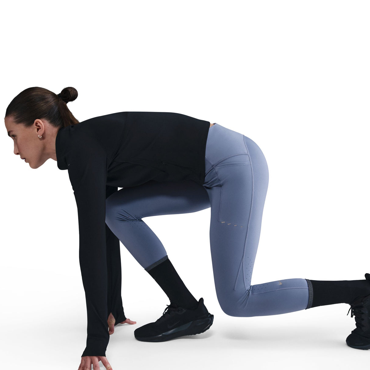 Nike Women's Swift High-Waisted 7/8 Running Leggings with Pockets