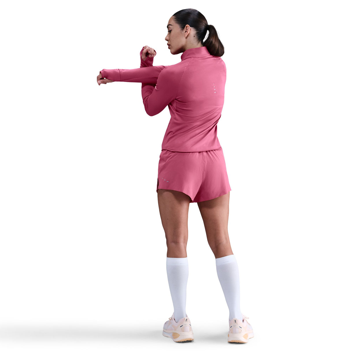 Nike Women's Swift Dri-FIT UV 1/4-Zip Running Top