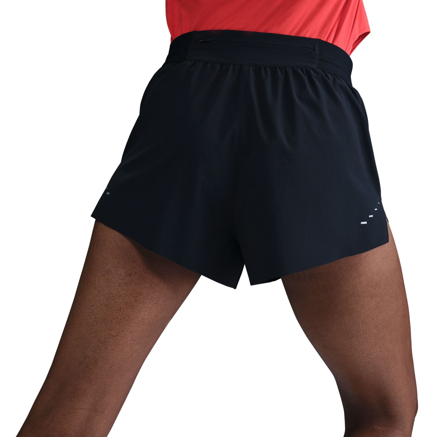 Nike Women's Swift Dri-FIT Mid-Rise 2.5" Brief-Lined Running Shorts