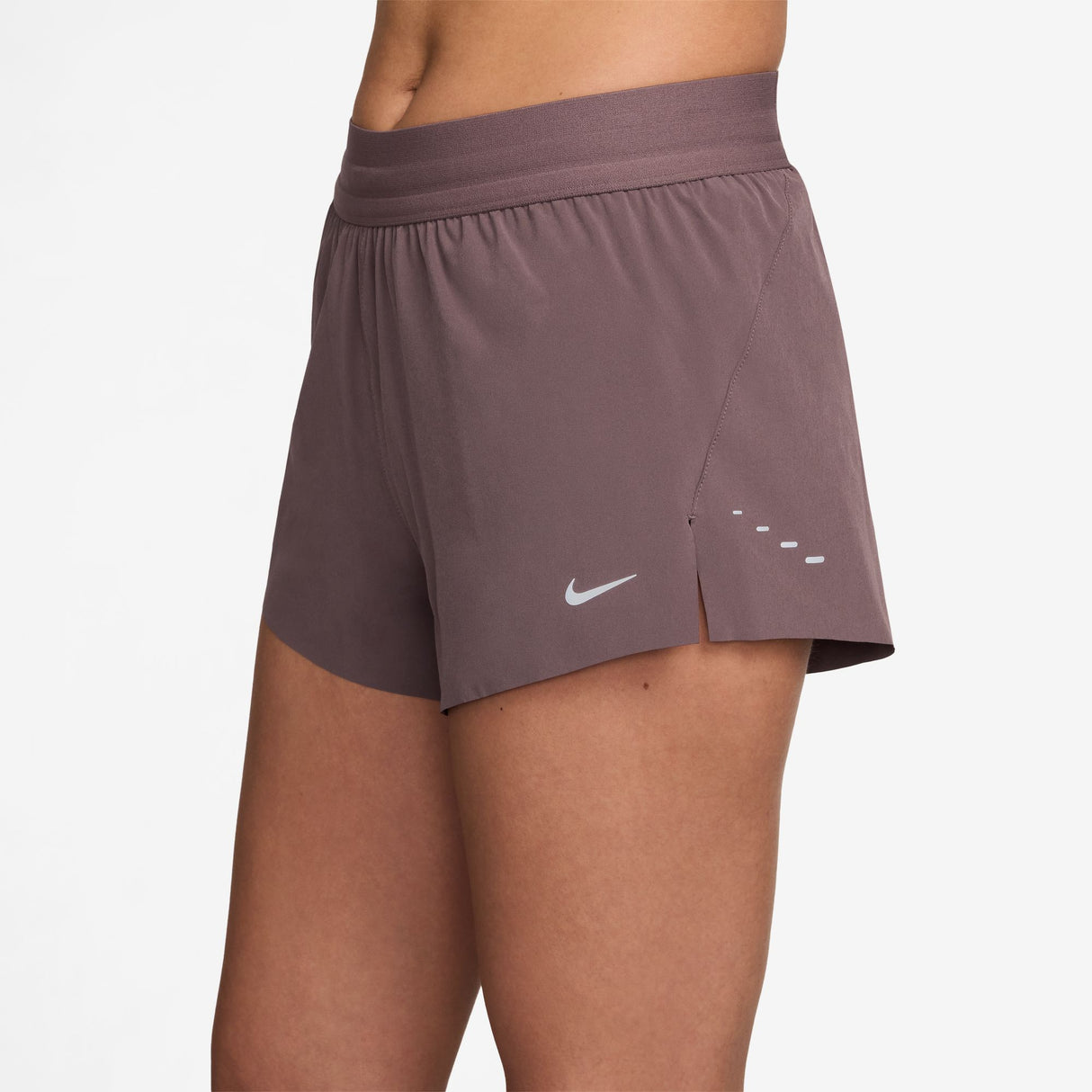 Nike Women's Swift Dri-FIT Mid-Rise 2.5" Brief-Lined Running Shorts