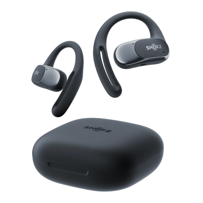 Shokz OpenFit Air Earbuds with Open Ear Design and Snug Earhook Fit
