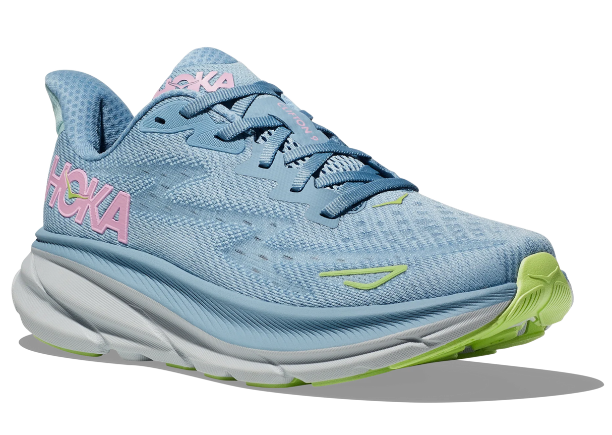 HOKA ONE ONE Women's Clifton 9 (Wide) neutral road running shoe