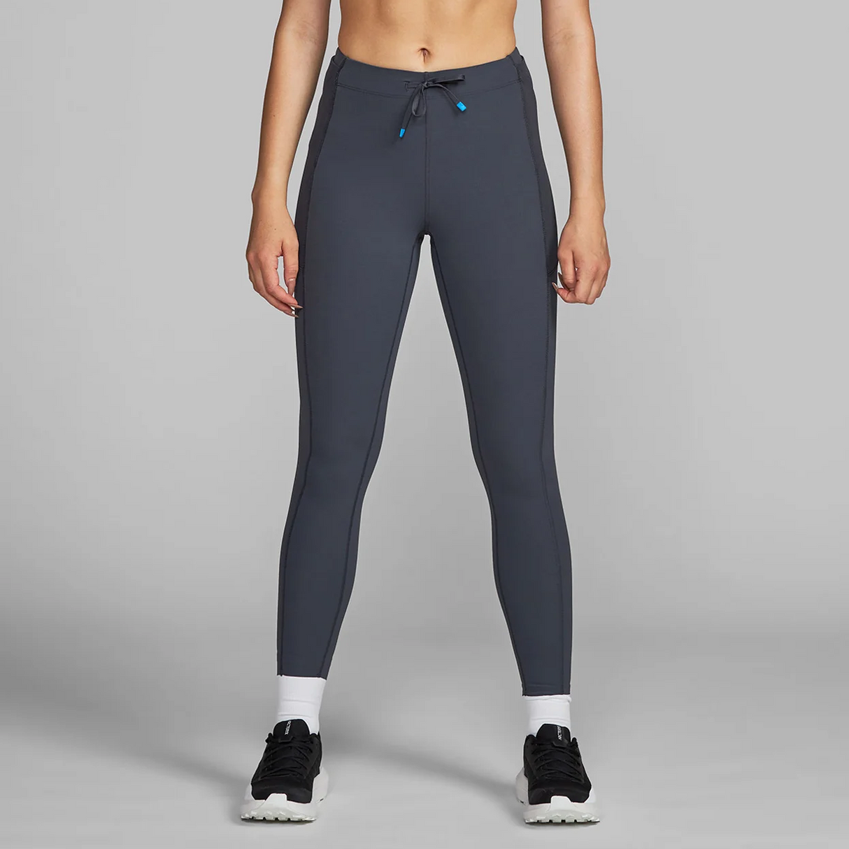 Janji Women's 7/8 Length Trail Tight in color Tempest