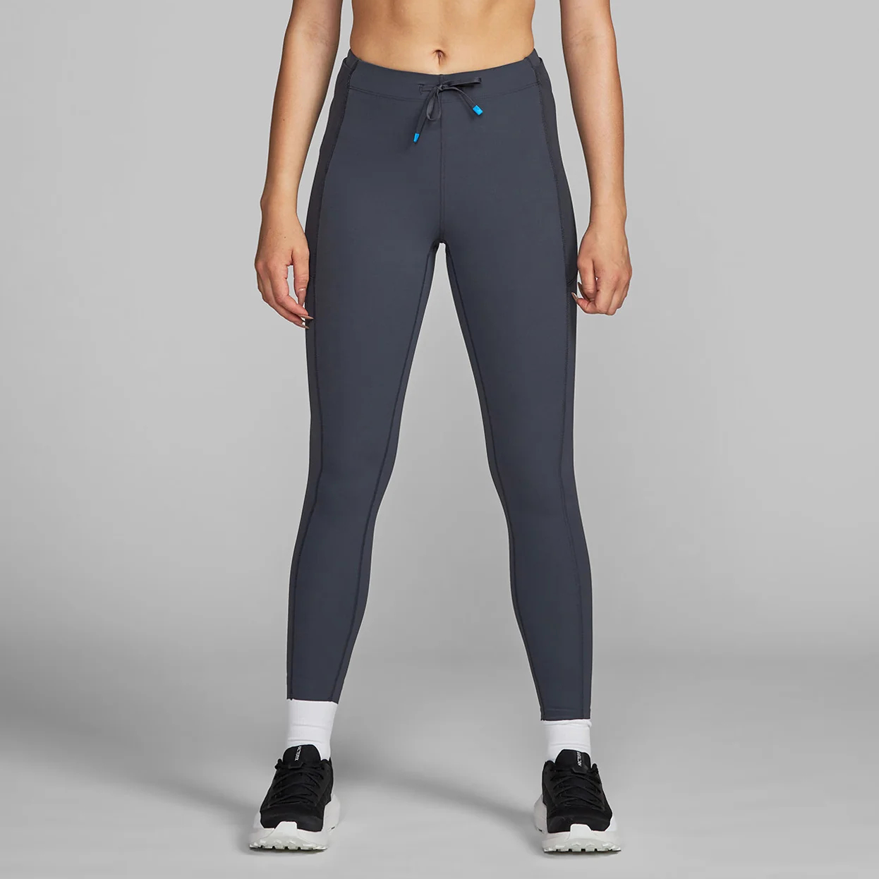 Janji Women's 7/8 Length Trail Tight in color Tempest