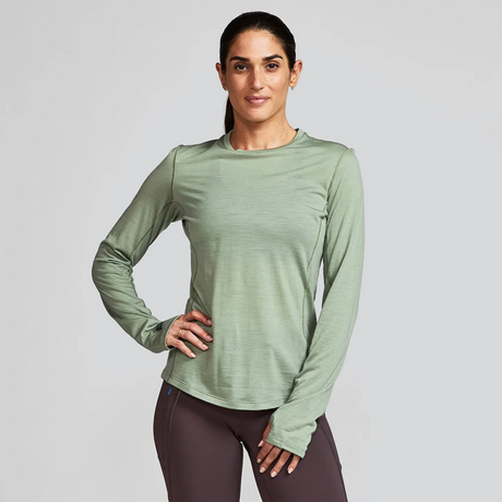 Janji Women's Repeat Merino Long Sleeve running shirt