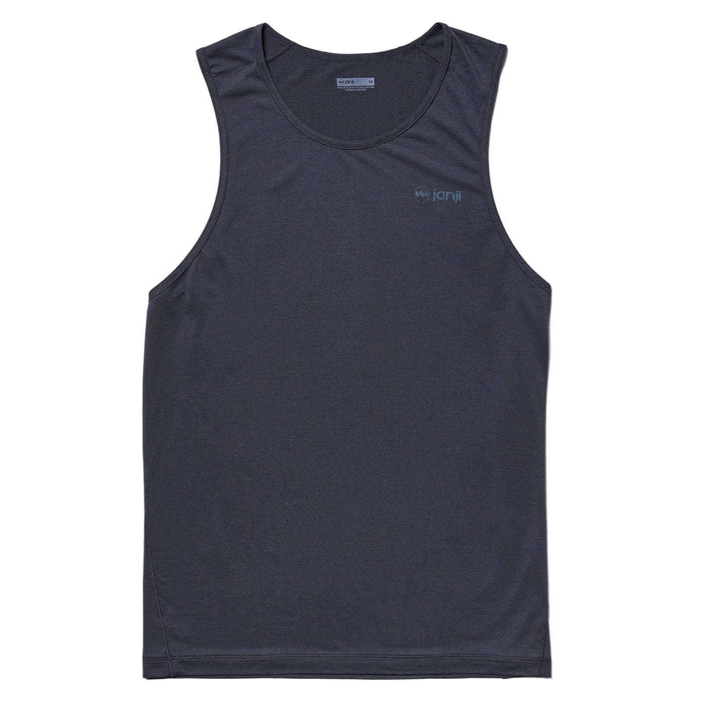 Janji Men's Run All Day Tank Top for running in color Tempest