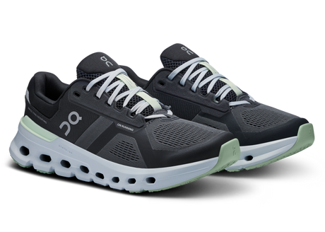 On Women's Cloudrunner 2 lightweight road running shoe with mild stability