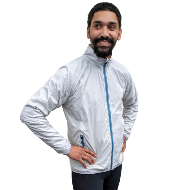 SportHill Men's Buffer Jacket windbreaker and water resistant coat for running