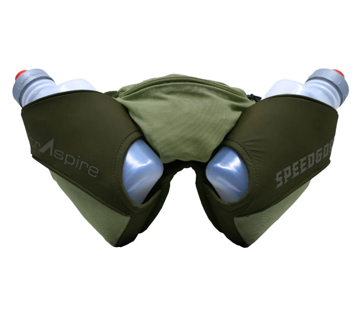 Ultraspire Speedgoat 4.0 Waist Pack with water bottles and storage for running and hiking