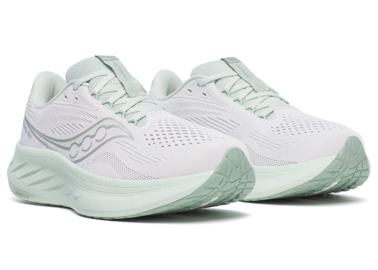 Saucony Women's Ride 18 cushioned neutral road running shoe