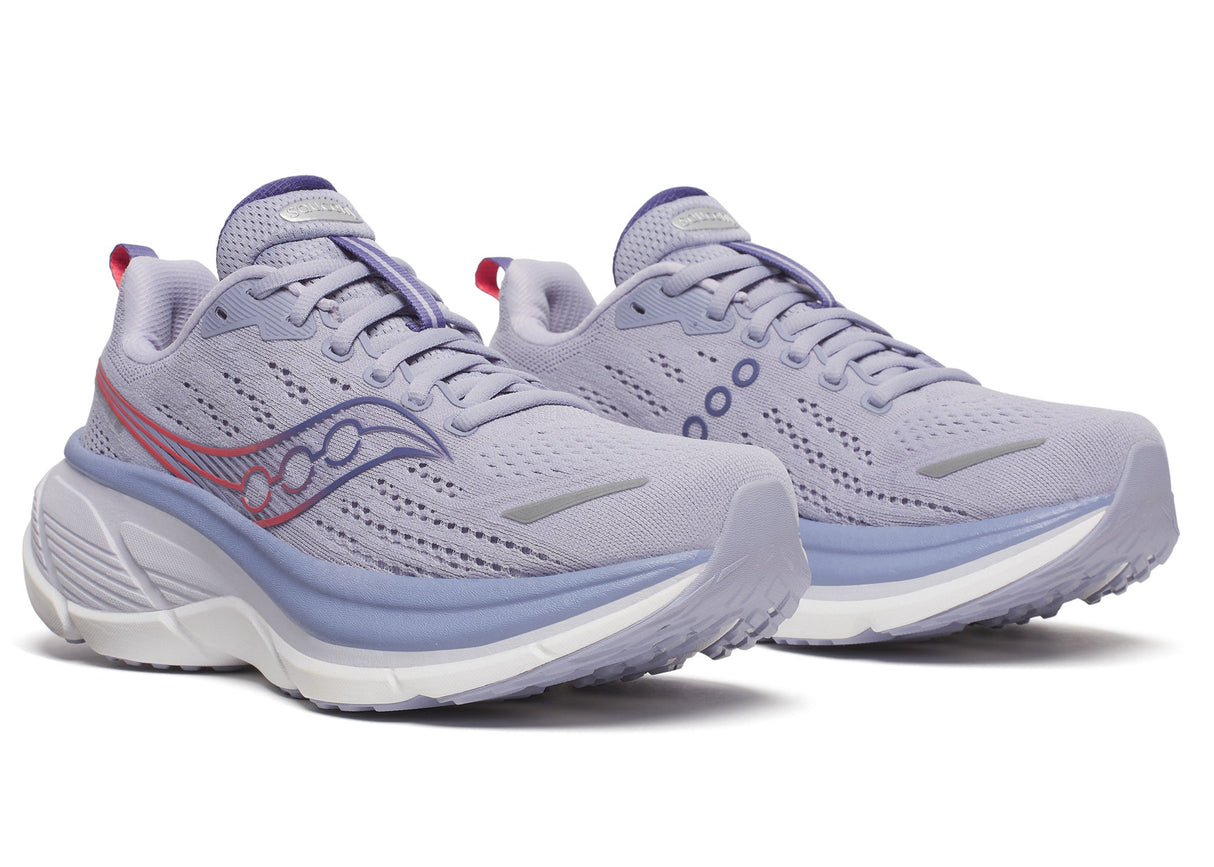 Saucony women's Hurricane 25 cushioned stability shoe for running on roads and treadmills