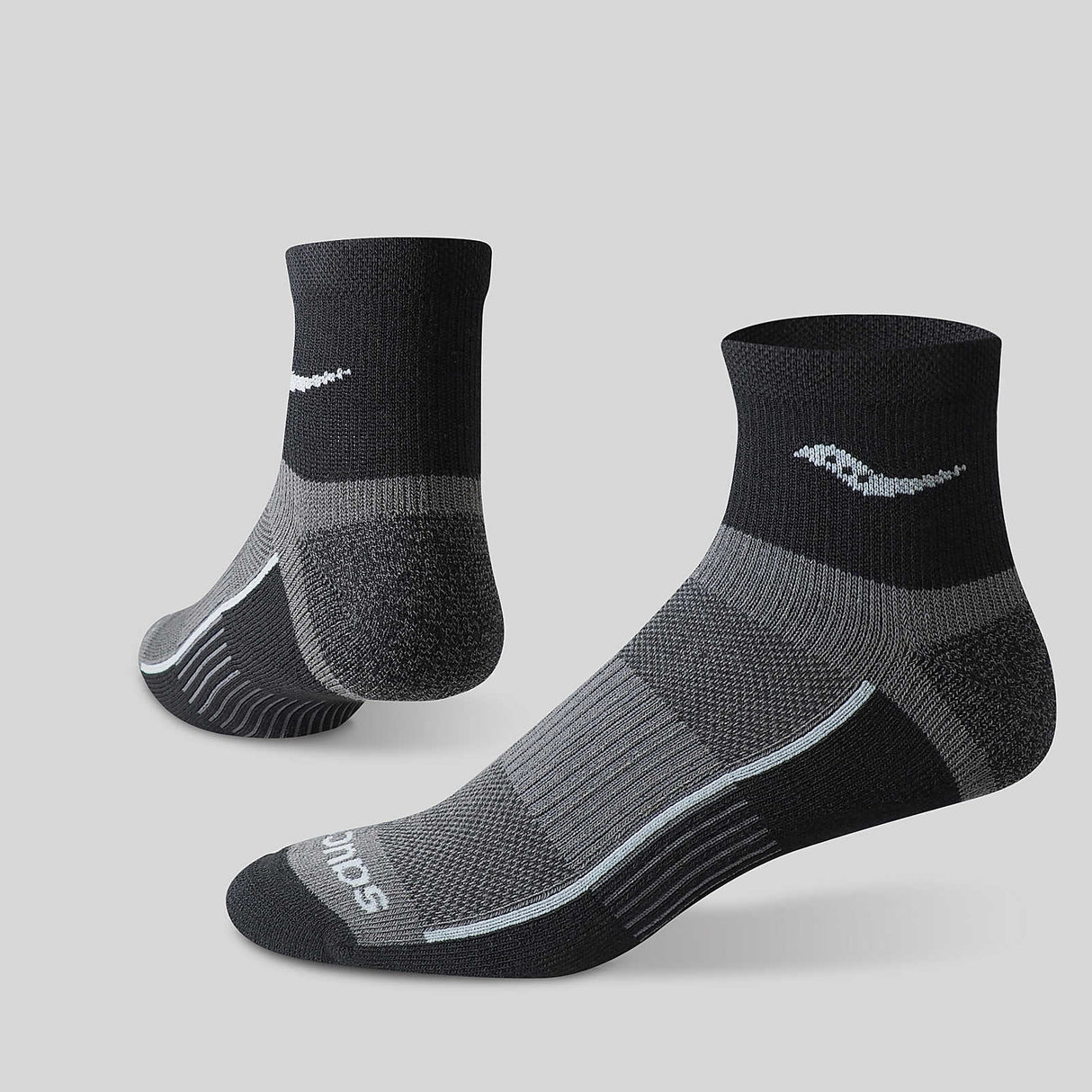 Saucony Inferno Cushioned Quarter 3-Pack Socks