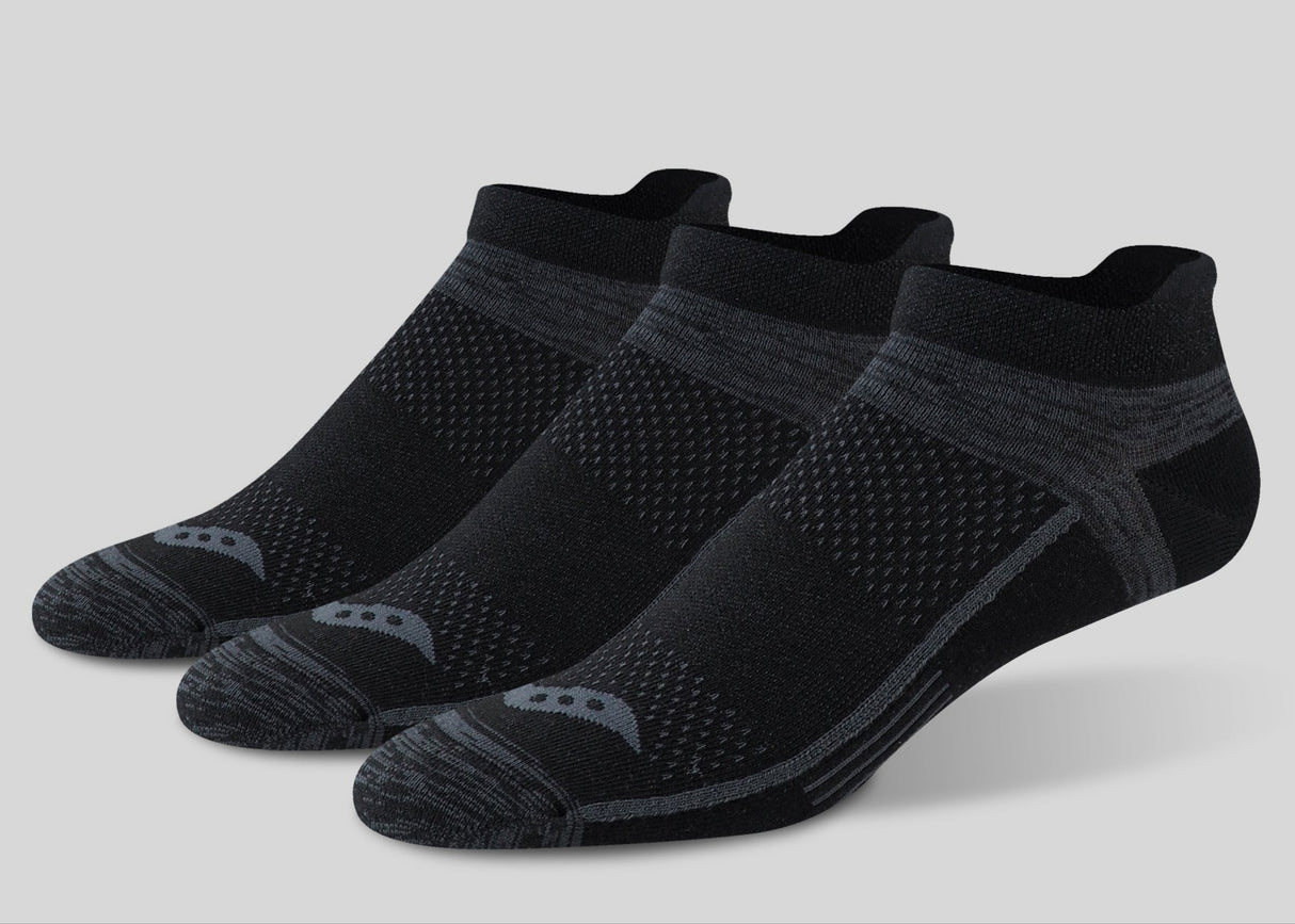 Saucony Inferno Ultralight No Show Tab 3-Pack Socks
