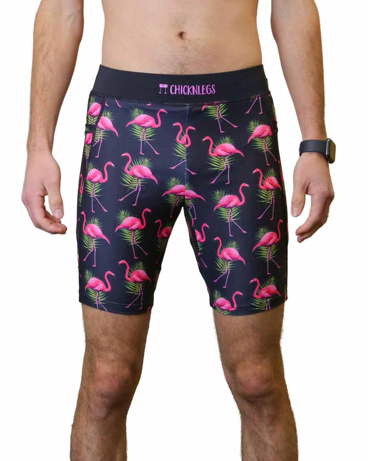 ChicknLegs Men's 8" Half Tight