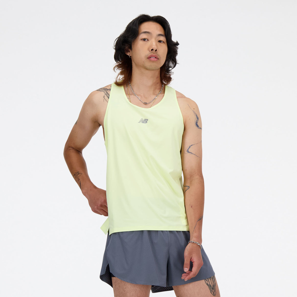 New Balance Men's Athletics Racing Singlet sleeveless running top