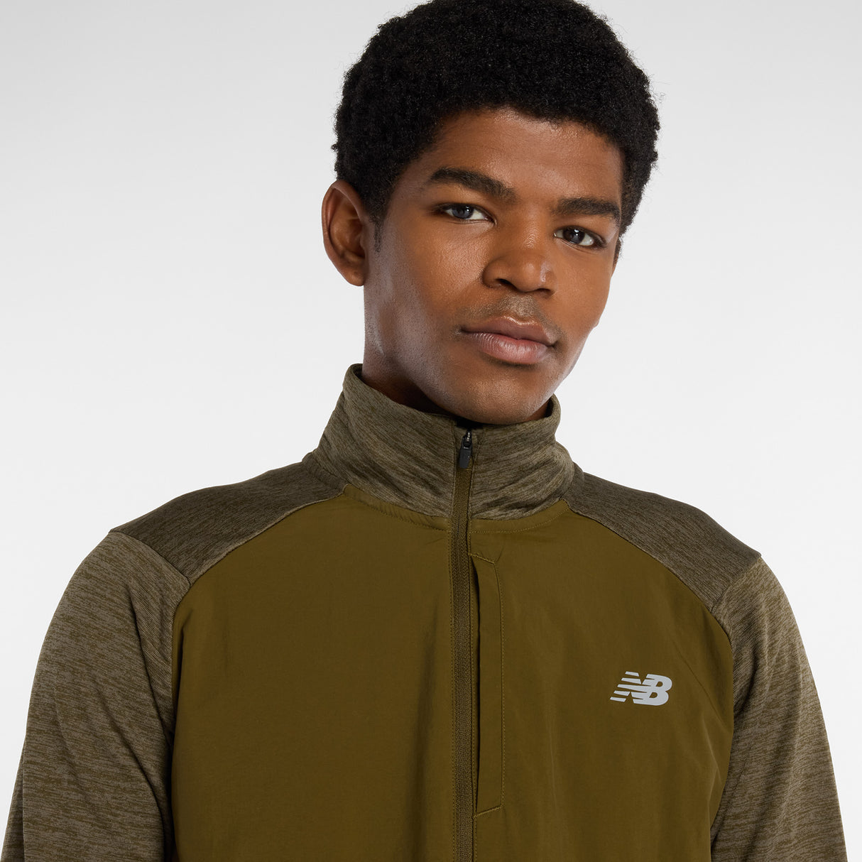 New Balance Men's Athletics Heat Grid 1/2 Zip