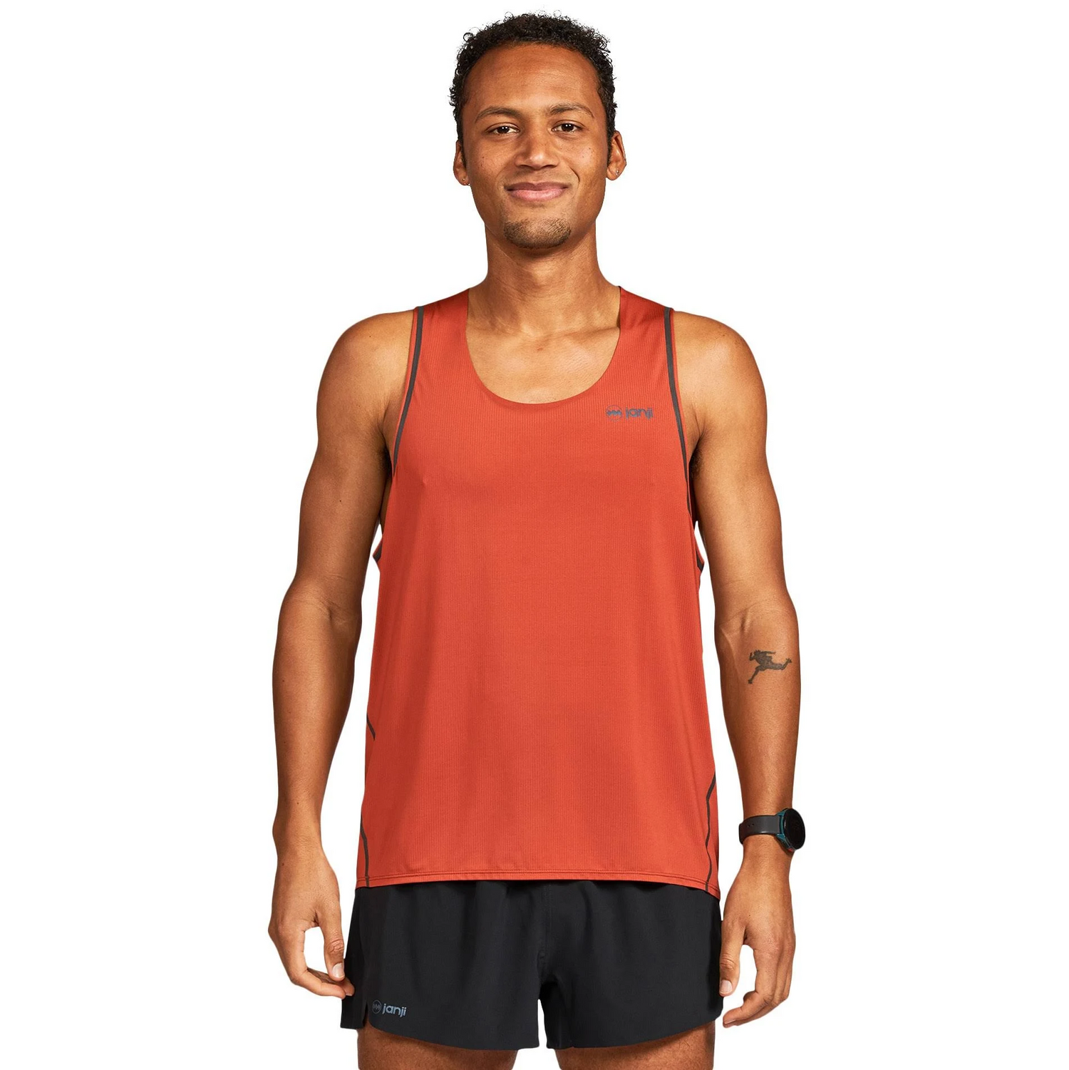 Janji Men's Pinnacle Ultra Singlet lightweight sleeveless running tank top