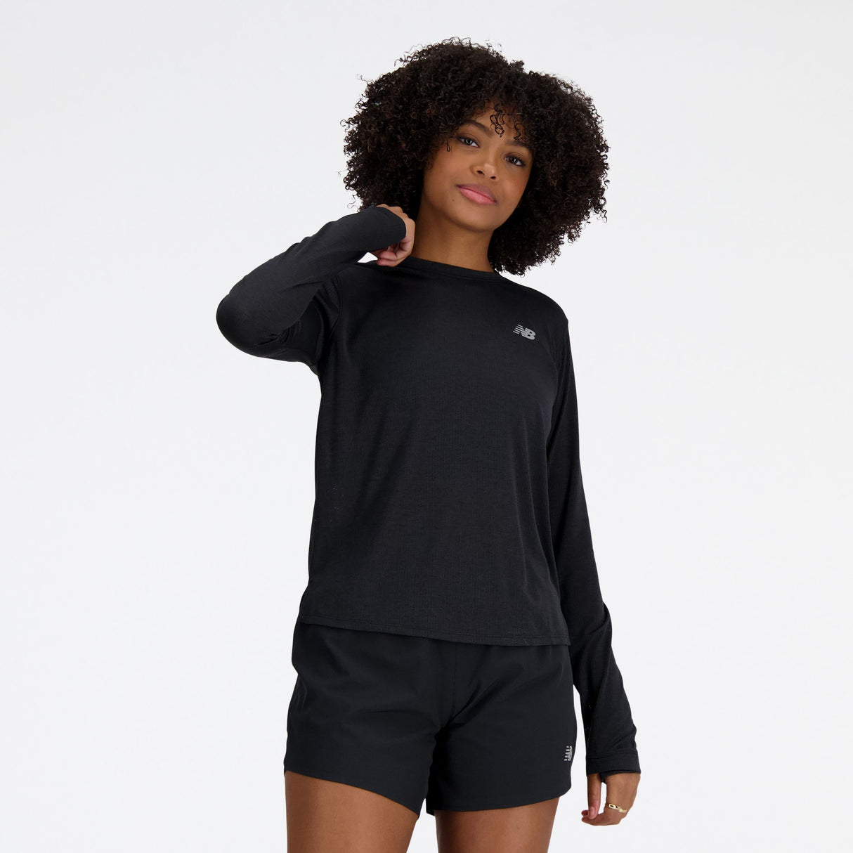 New Balance Women's Athletics Long Sleeve running top