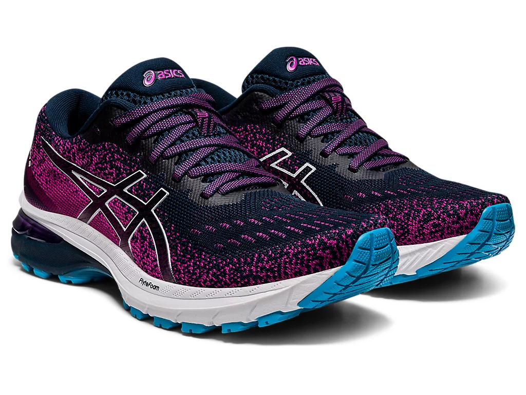 ASICS Women's GT-2000 v9 Knit Stability Road Running Shoe