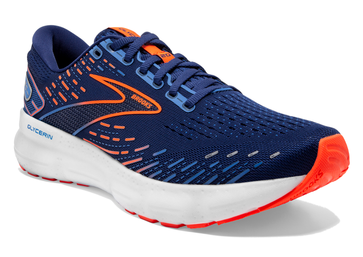 Brooks Men's Glycerin 20 High Cushion Neutral Road Running Shoe