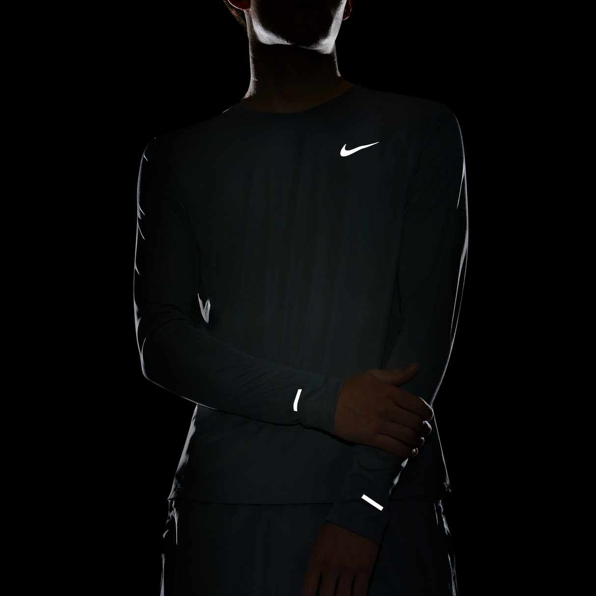 Nike Men's Dri-FIT Miler Long-Sleeve Running Top