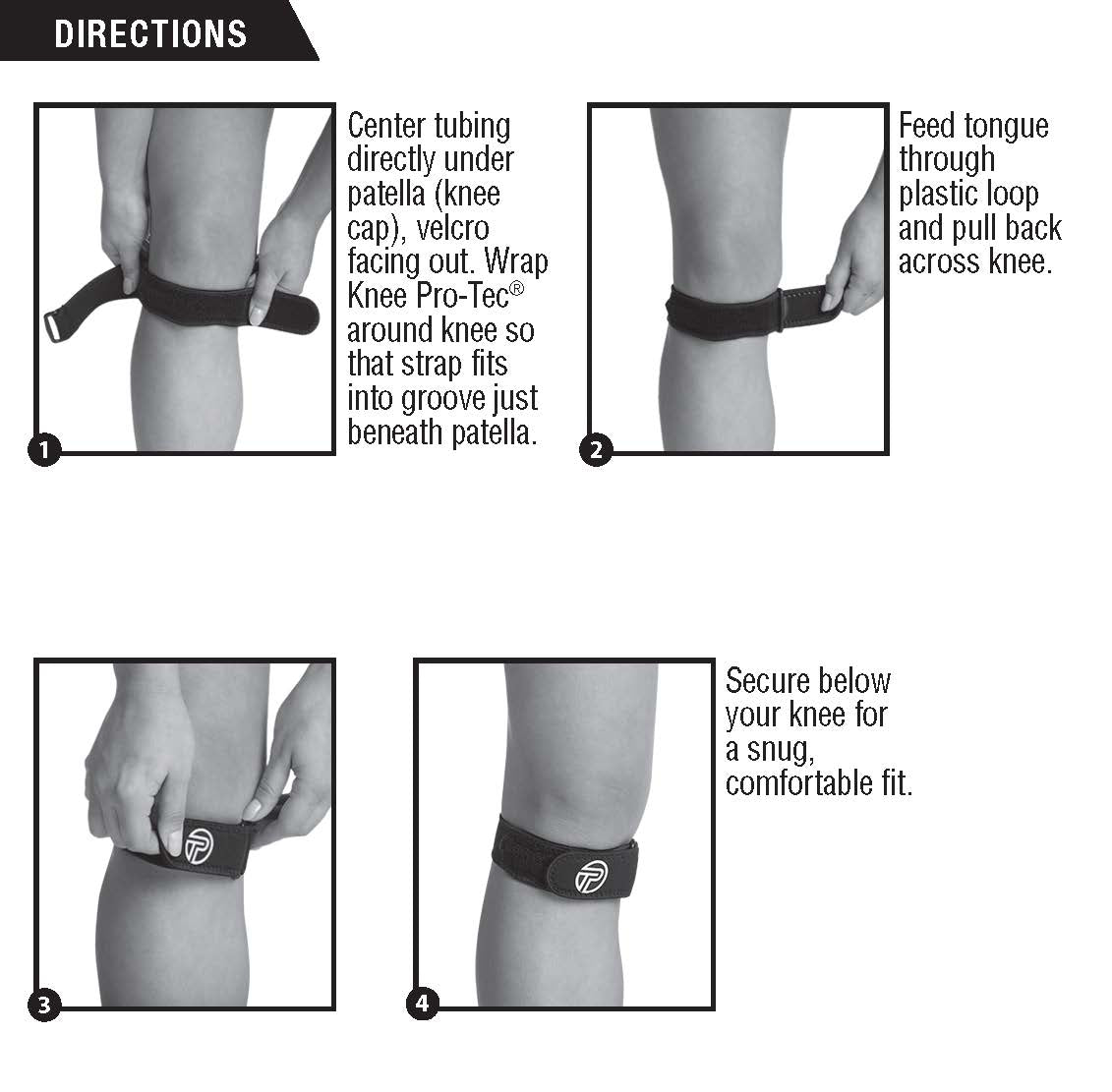 Pro-Tec Patellar Tendon Knee Strap