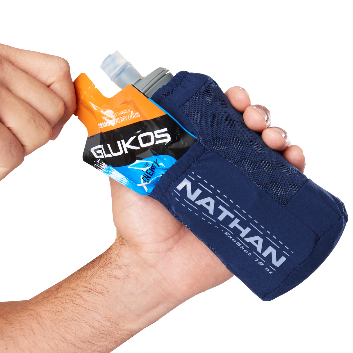 Nathan ExoDraw 2.0 18oz Handheld Bottle