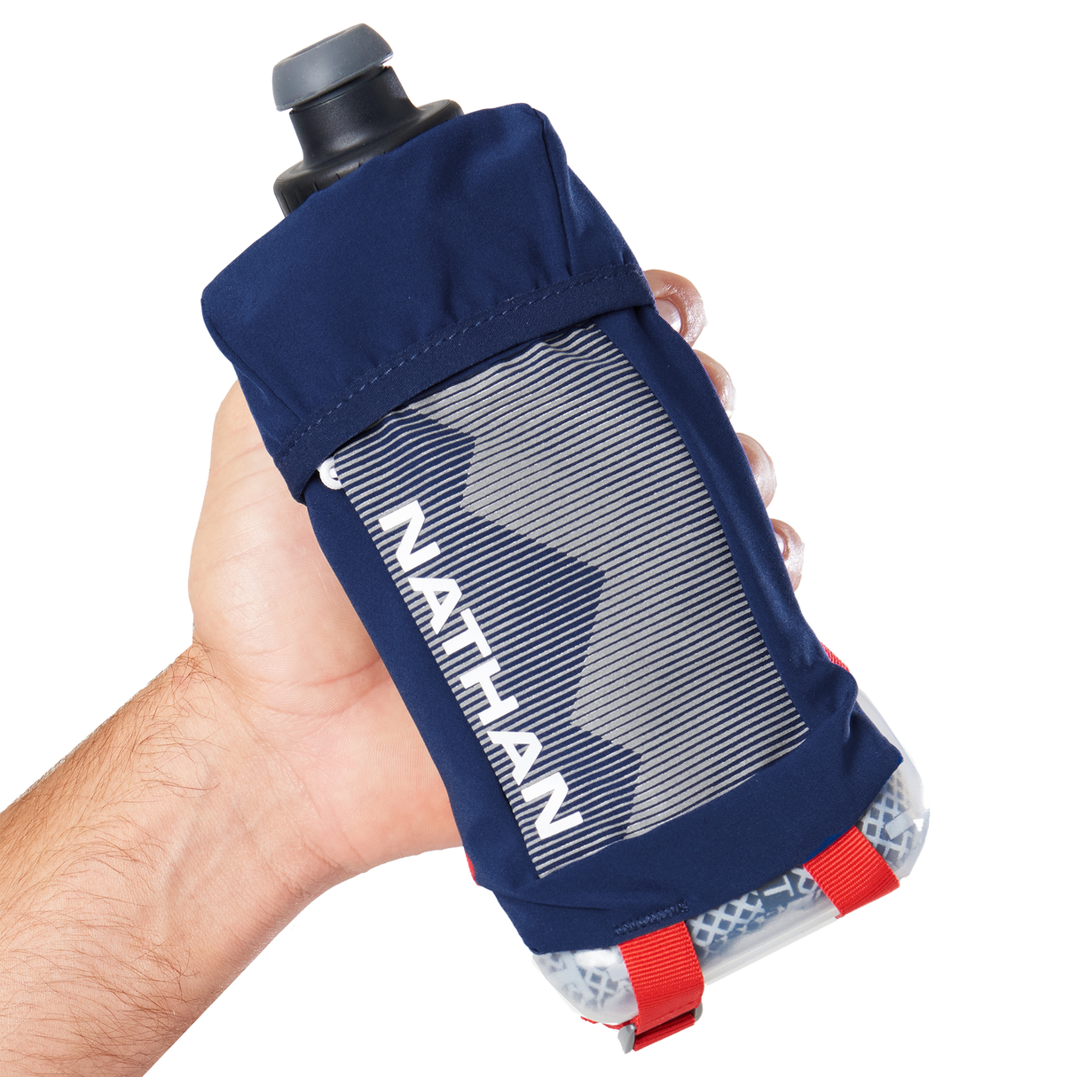 Nathan Quick Squeeze Insulated 18oz Handheld Bottle
