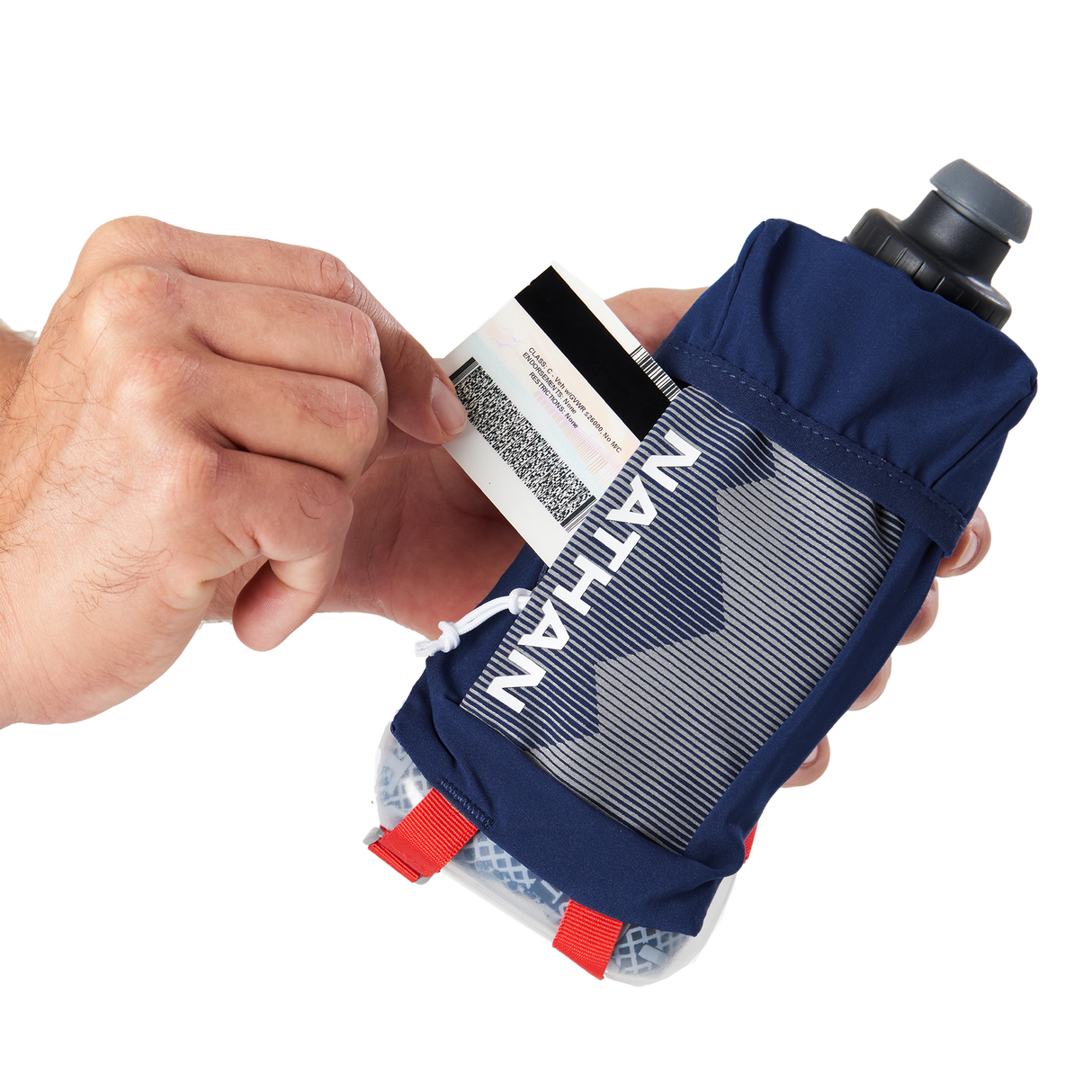 Nathan Quick Squeeze Insulated 18oz Handheld Bottle