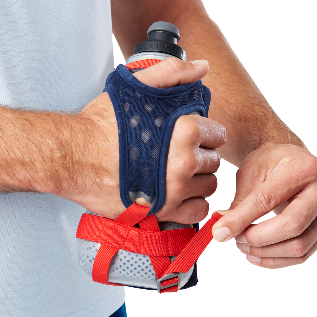 Nathan Quick Squeeze Insulated 18oz Handheld Bottle