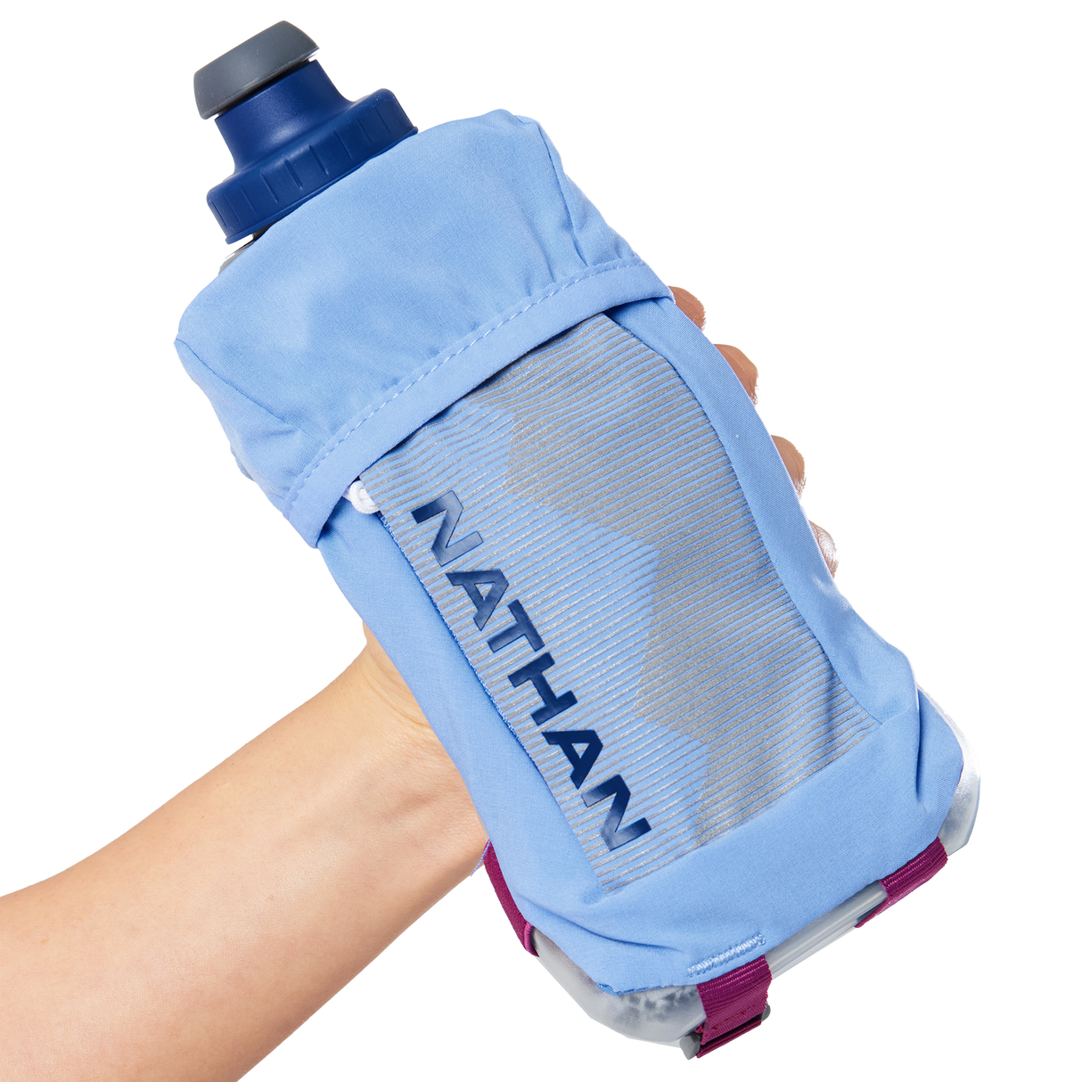 Nathan Quick Squeeze Insulated 18oz Handheld Bottle