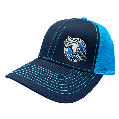 PRC Trucker Hat with Wing Foot Logo and Mesh Back