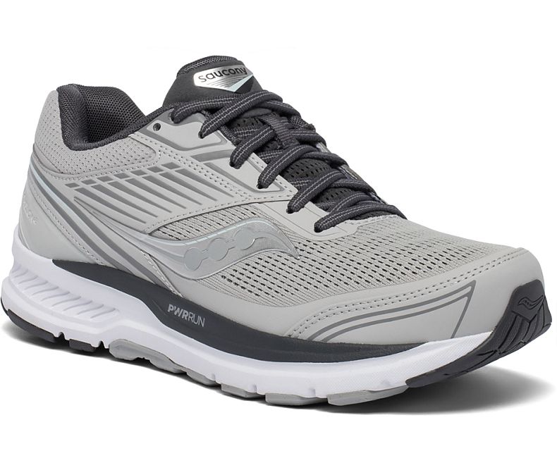 Saucony Women's Echelon 8 Neutral Road Running Shoe that accommodates an orthotic
