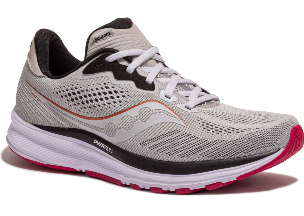 Saucony Women's Ride 14 Wide Neutral Road Running Shoe